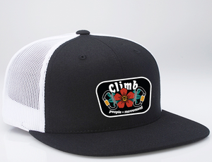 Climb "Carabiners and Roses" hat